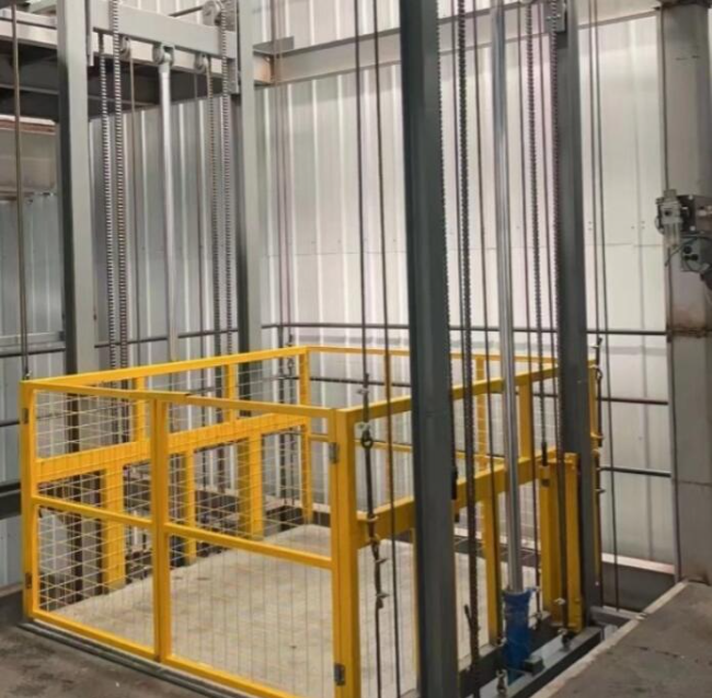 铜陵导轨式升降机一般加工周期